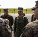 U.S. Marines and JGSDF Members hold capabilities brief