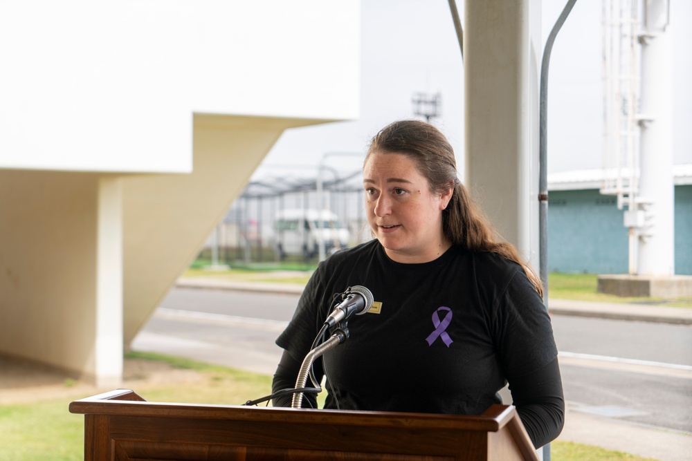 CFAY Fleet &amp; Family Hosts Domestic Violence Walk