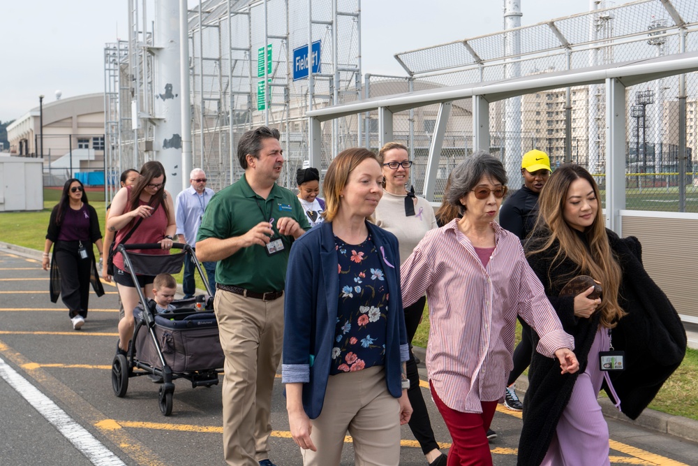 CFAY Fleet &amp; Family Hosts Domestic Violence Walk