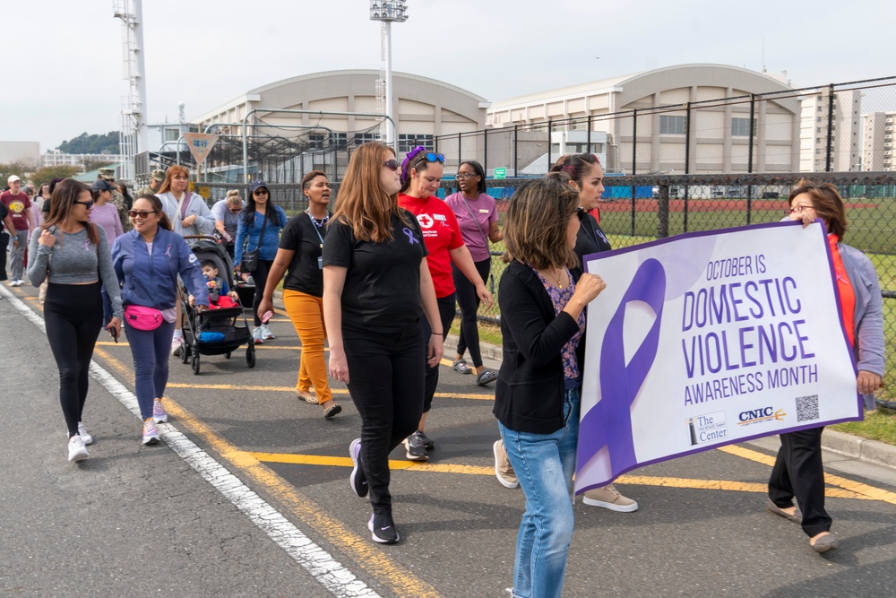 CFAY Fleet &amp; Family Hosts Domestic Violence Walk