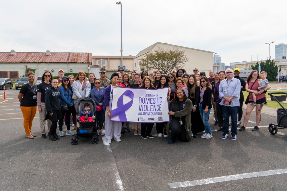 CFAY Fleet &amp; Family Hosts Domestic Violence Walk