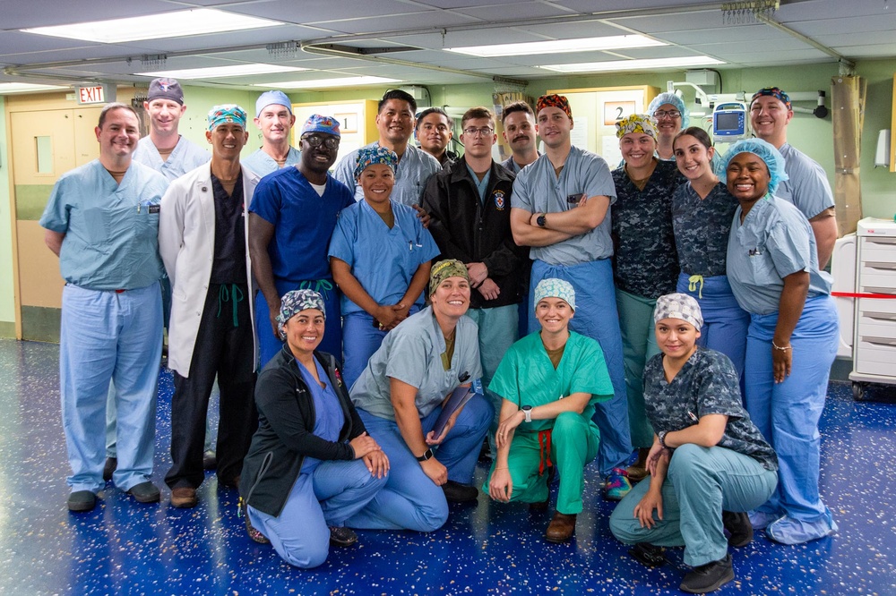 Pacific Partnership 2024-1: USNS Mercy Sailors Prepare Operating Rooms; Discuss Surgical Scenarios