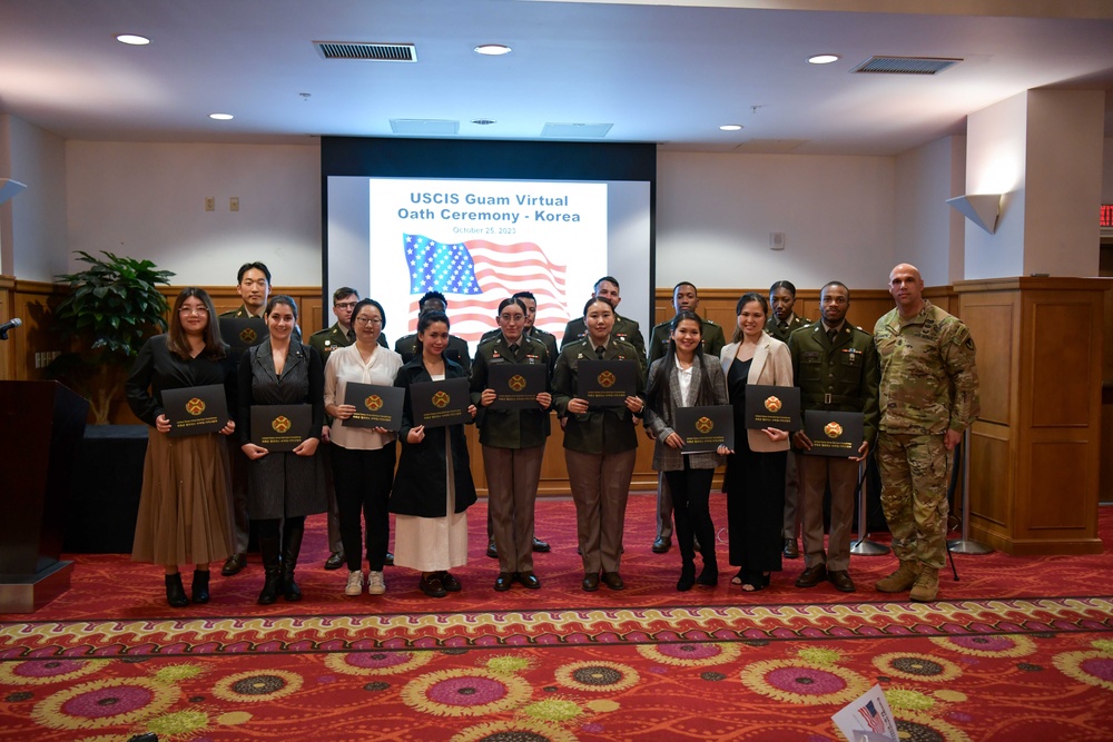 USAG Humphreys Welcomes America’s Newest Citizens