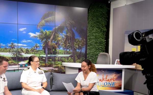 Pacific Partnership 2023: Mission Leadership and Band Interview with Fiji One