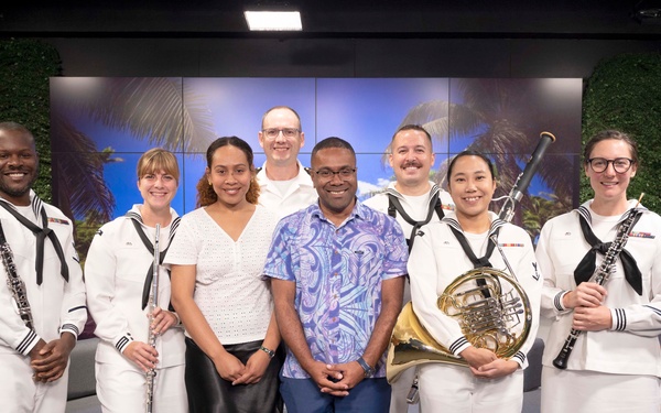 Pacific Partnership 2023: Mission Leadership and Band Interview with Fiji One