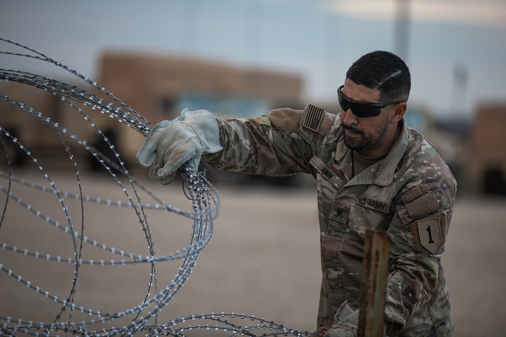 Big Red One Conducts Danger Ready 2