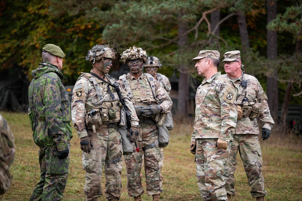 Speaking with Soldiers