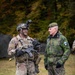 Commander of the Finnish Army Visits JMRC