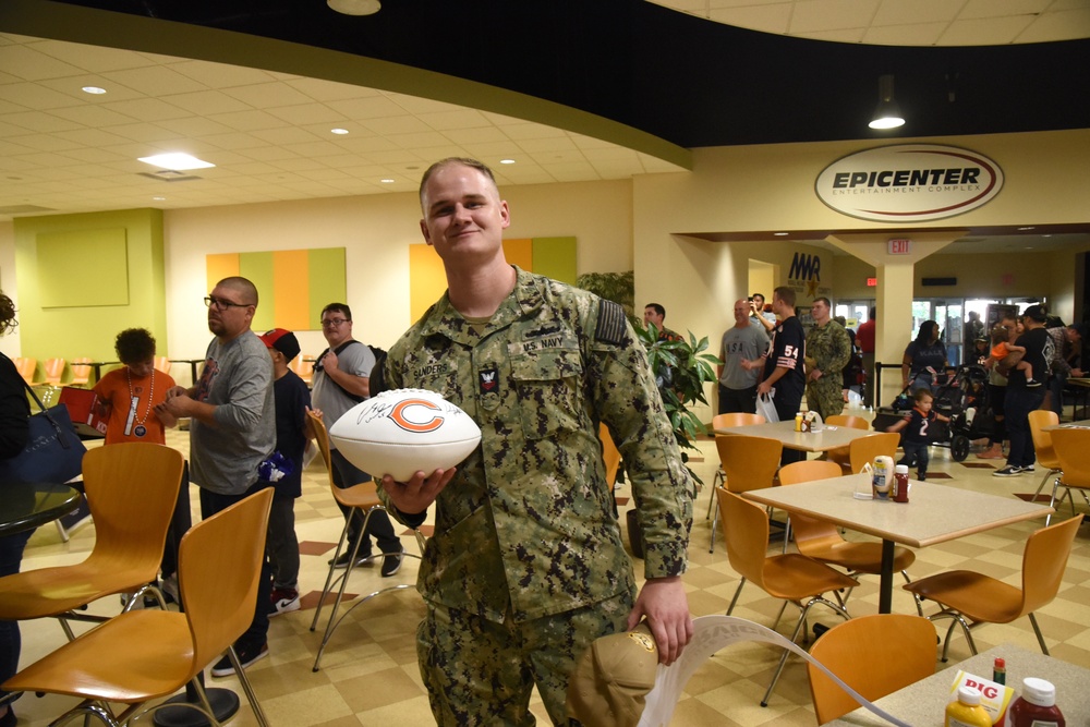 Chicago Bears Visit Great Lakes