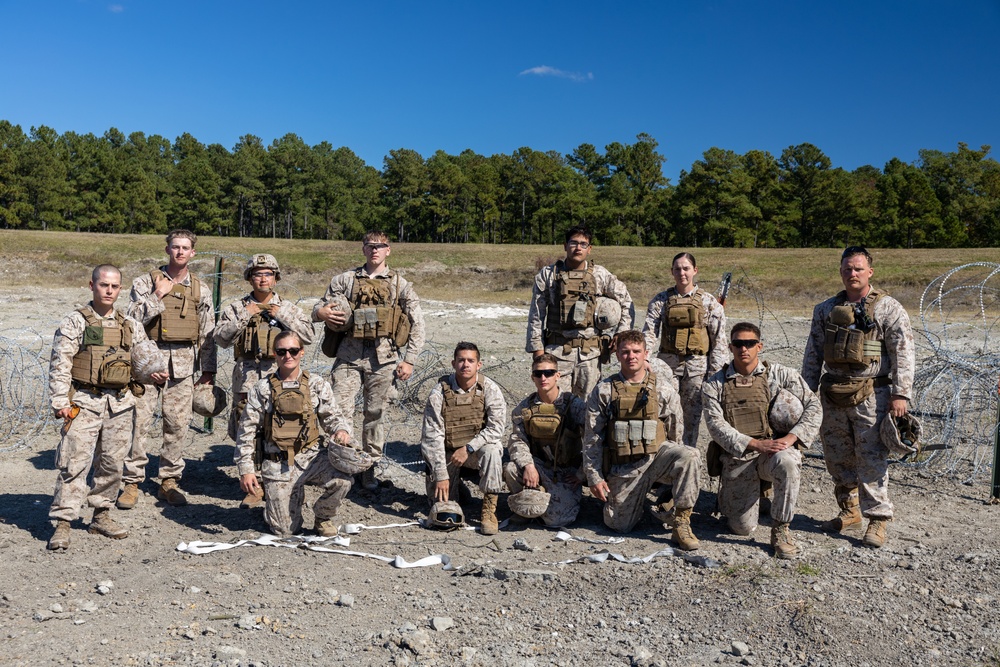 U.S. Marines with Marine Wing Support Squadron (MWSS) 271 conduct Field Exercise 1-24