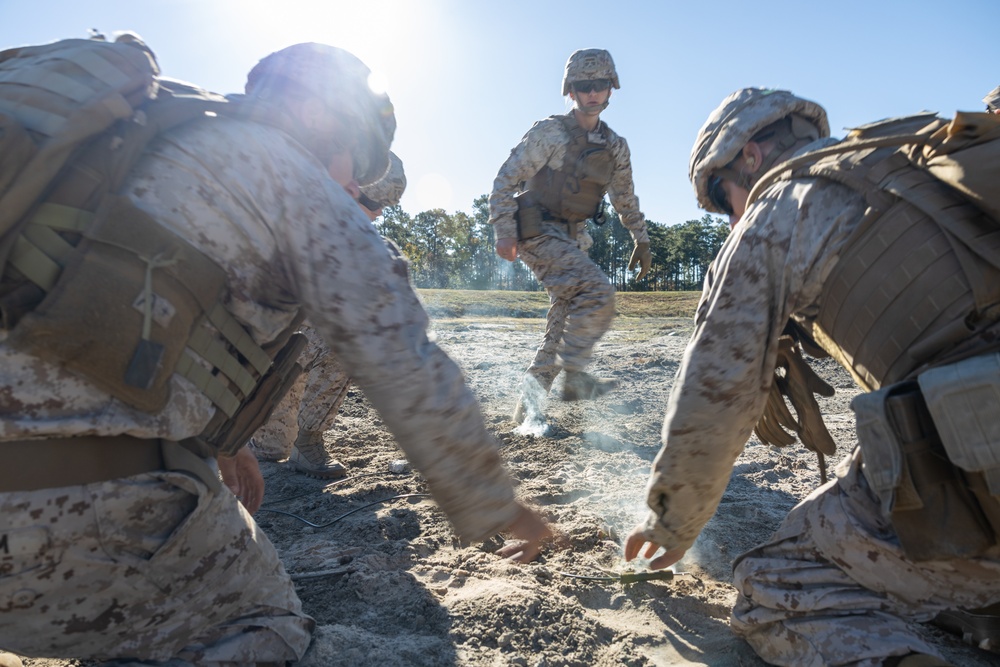 U.S. Marines with Marine Wing Support Squadron (MWSS) 271 conduct Field Exercise 1-24