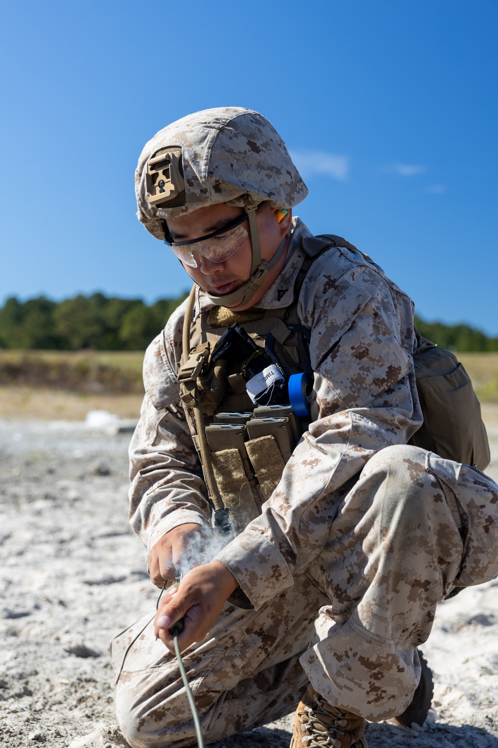 U.S. Marines with Marine Wing Support Squadron (MWSS) 271 conduct Field Exercise 1-24