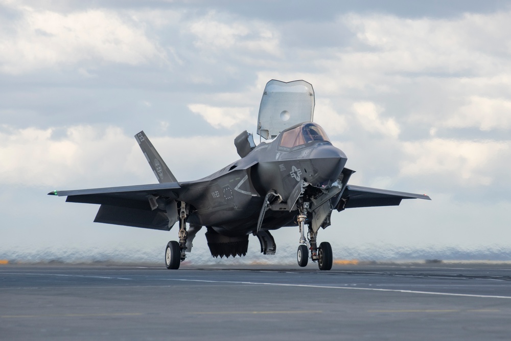 Dvids Images F 35 Flight Trials Continue Aboard Uk Aircraft Carrier