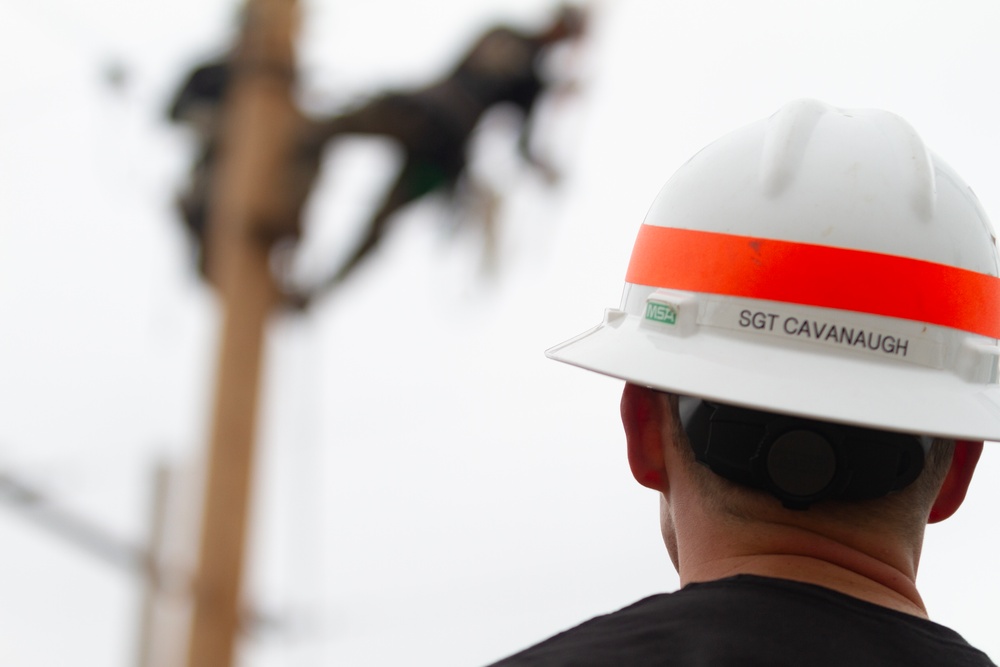 The 249th Engineer Battalion participates in the 2023 International Lineman's Rodeo