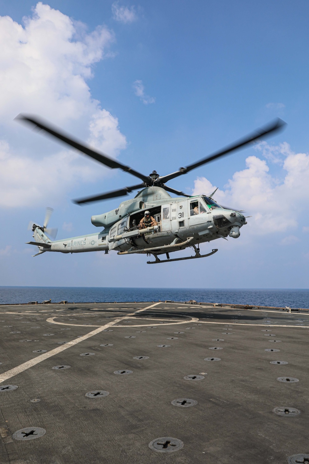 USS Carter Hall Conducts Flight Operations