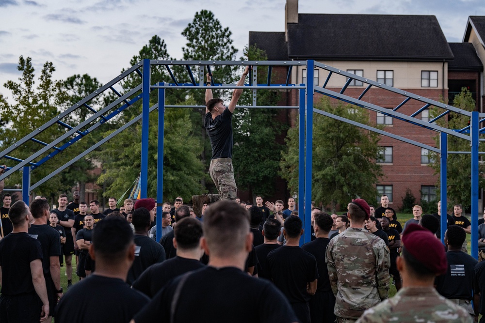 &quot;Devil's Strike Hold&quot; Obstacle Course