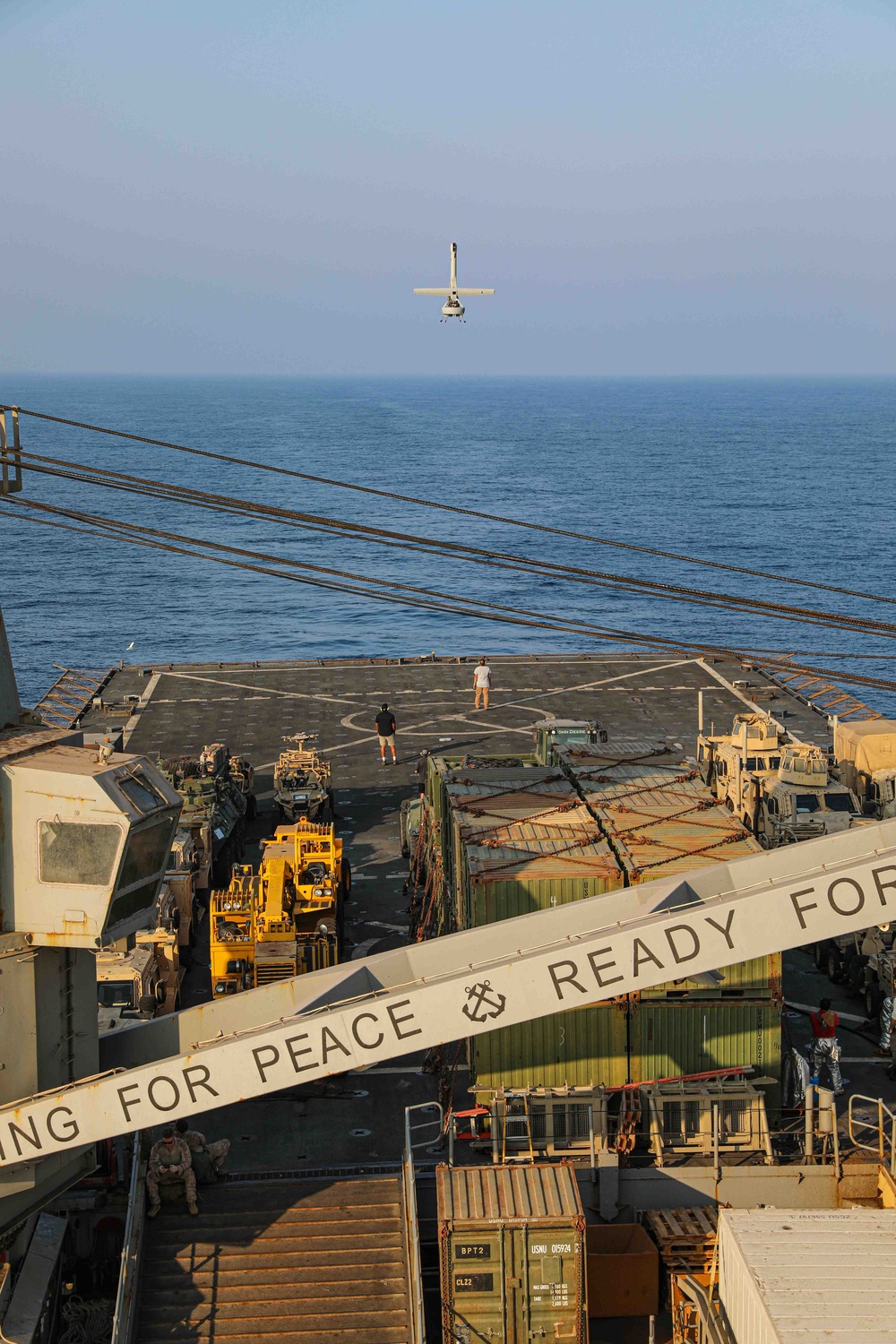 USS Carter Hall (LSD 50) Conducts Flight Operations in the Gulf of Aden, Oct. 23, 2023