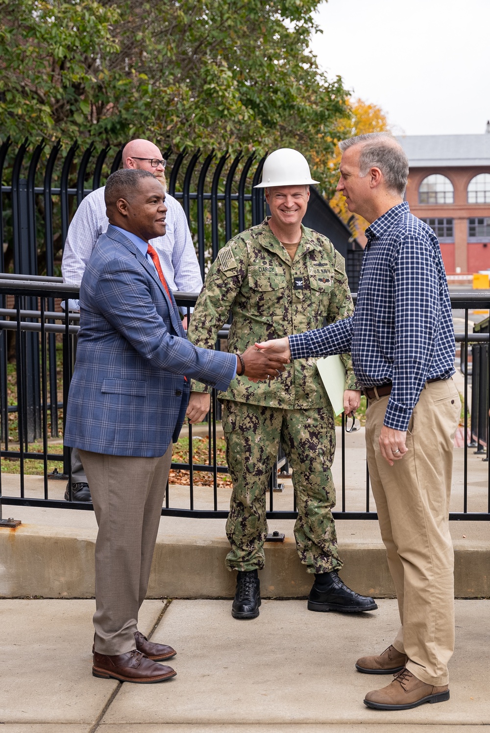 Under Secretary of The Navy Erik Raven tours NSWCPD