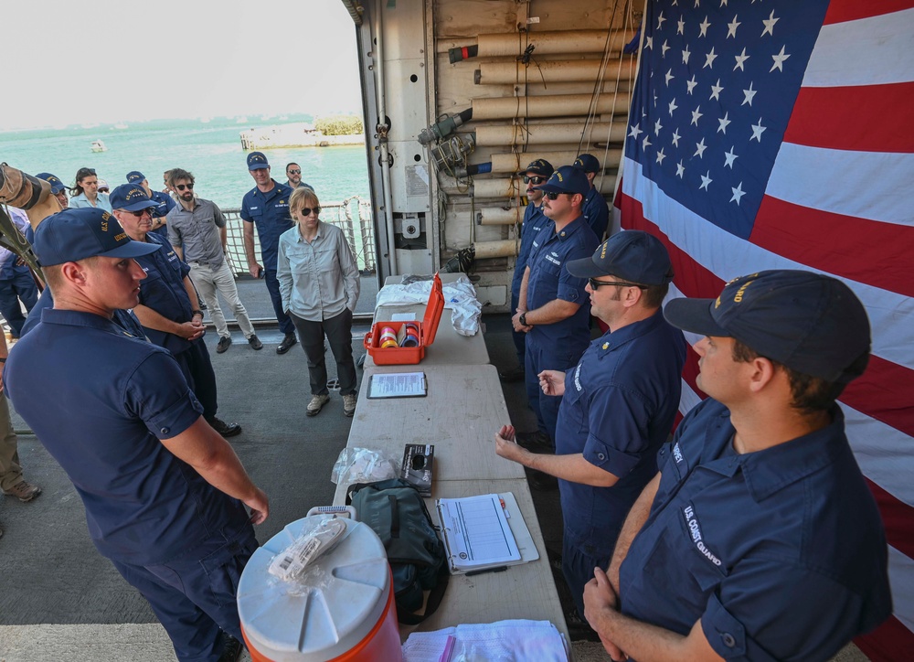 Coast Guard Sector Key West welcomes DHS Acting Deputy Secretary Kristie Canegallo