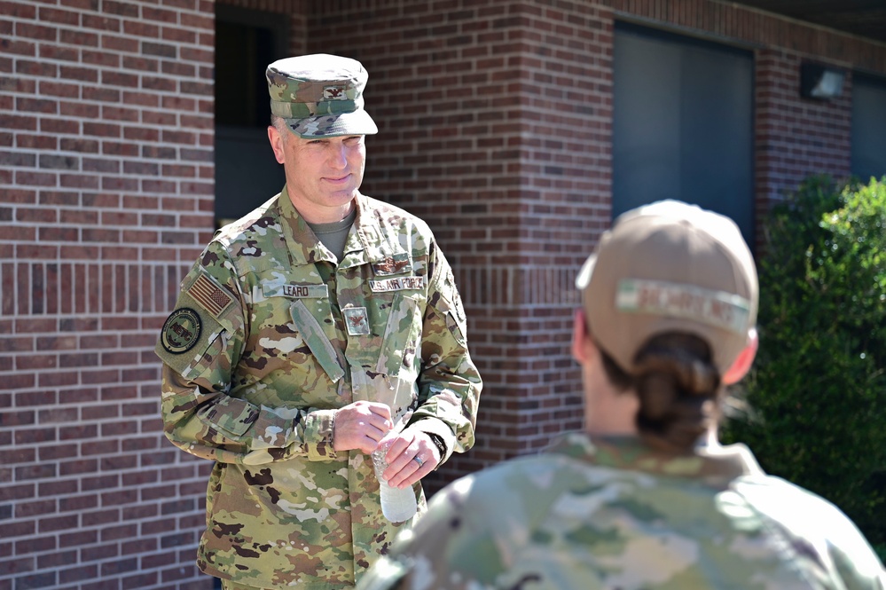 Leaders from 2AF AND AETC visit Goodfellow