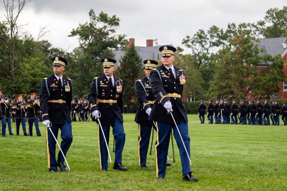 Chief of Staff of the Army and Sergeant Major of the Army Change of Responsibility Ceremony, 2023