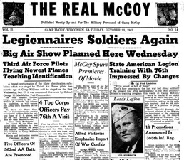 This Month in Fort McCoy History — October