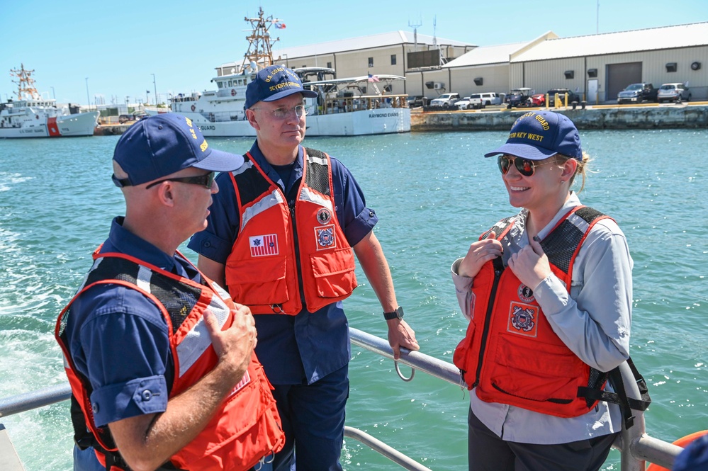 Coast Guard Sector Key West welcomes DHS Acting Deputy Secretary Kristie Canegallo