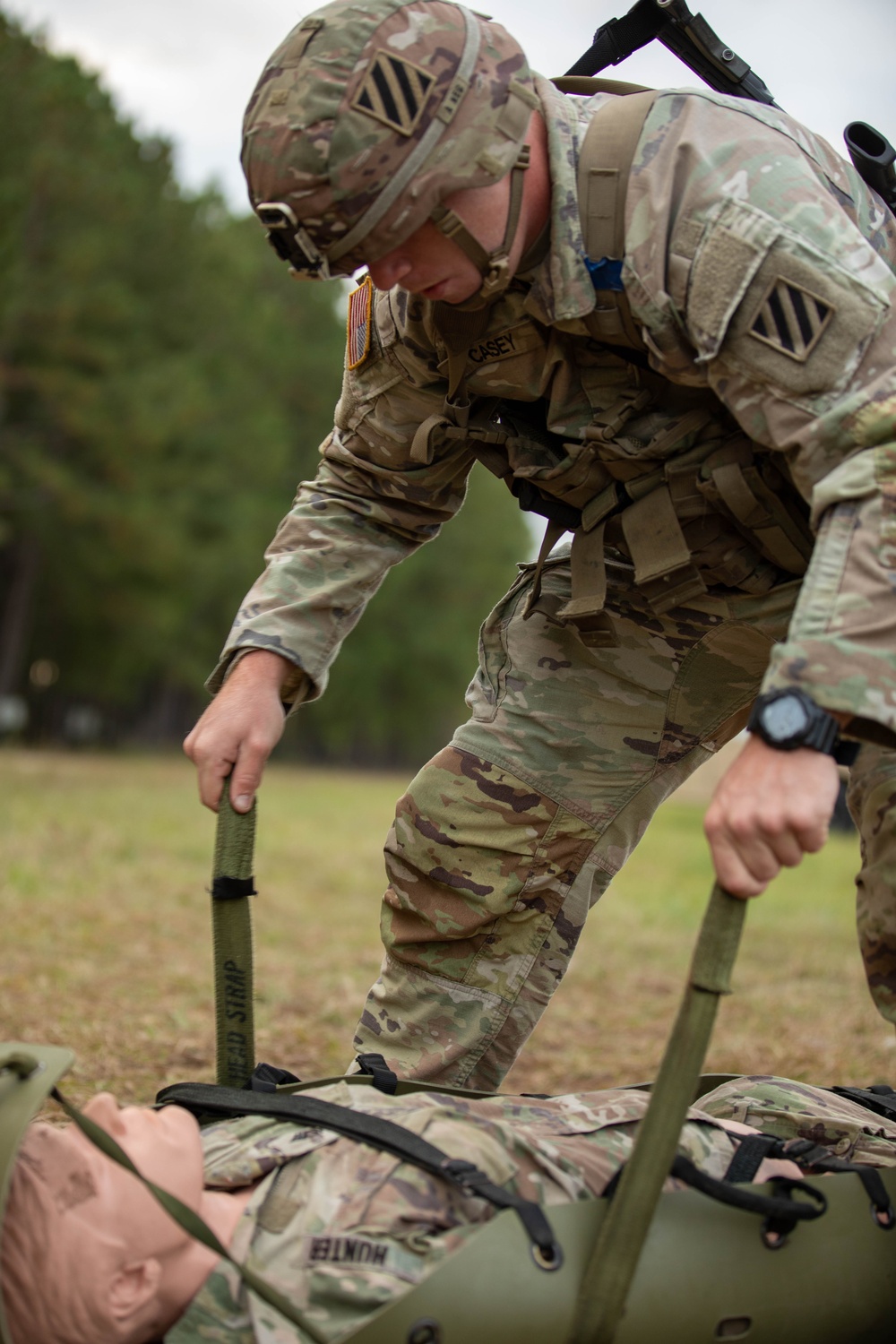 1st ABCT 3ID E3B Medical Lanes