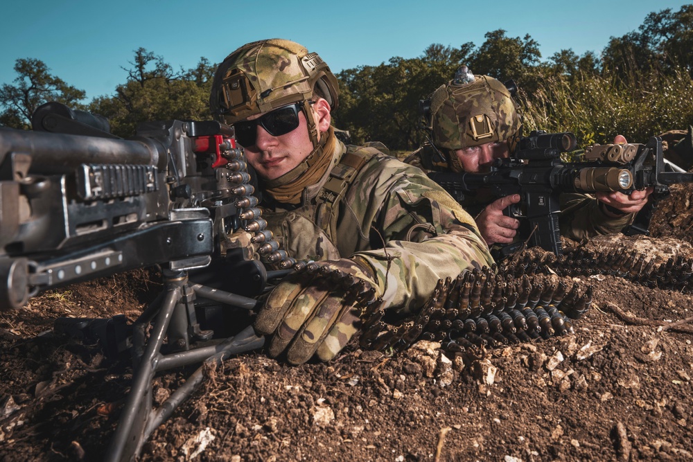 Security Forces endure night ops FTX