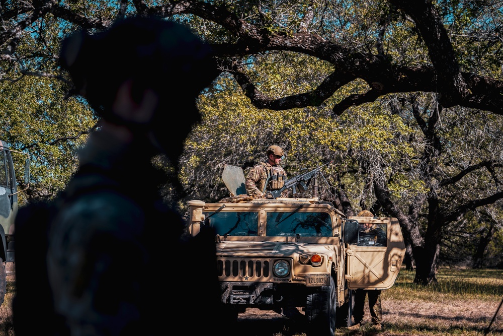 Security Forces endure night ops FTX
