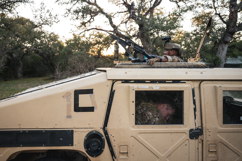 Security Forces endure night ops FTX