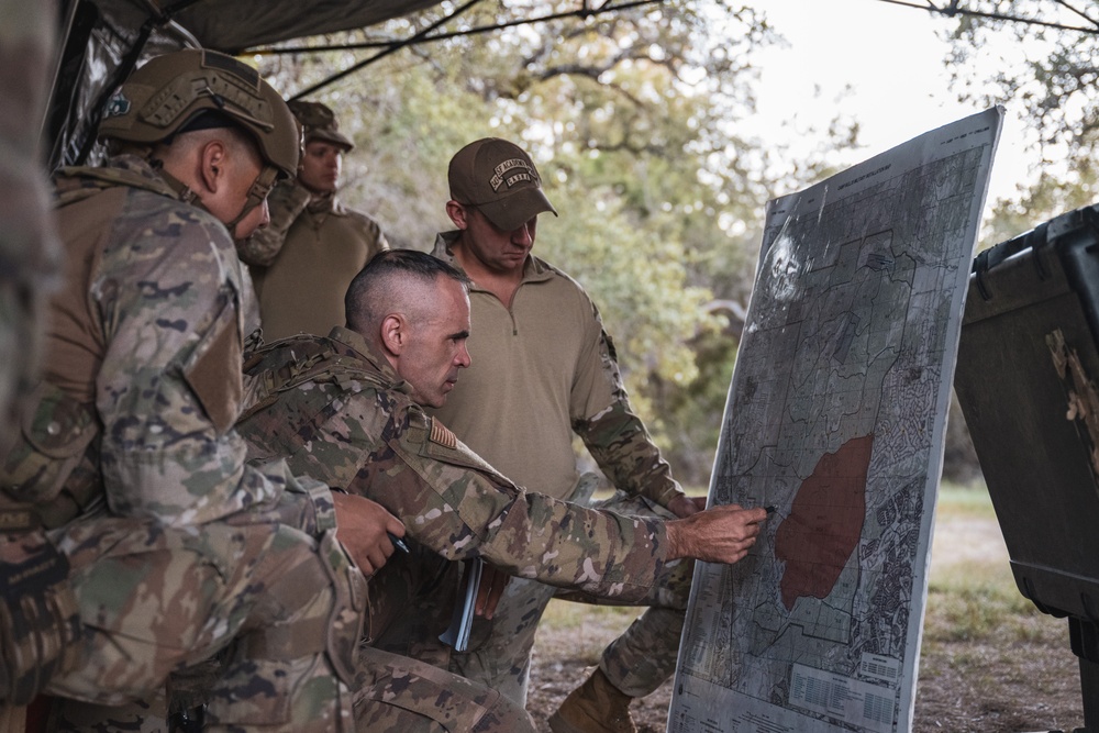 Security Forces endure night ops FTX
