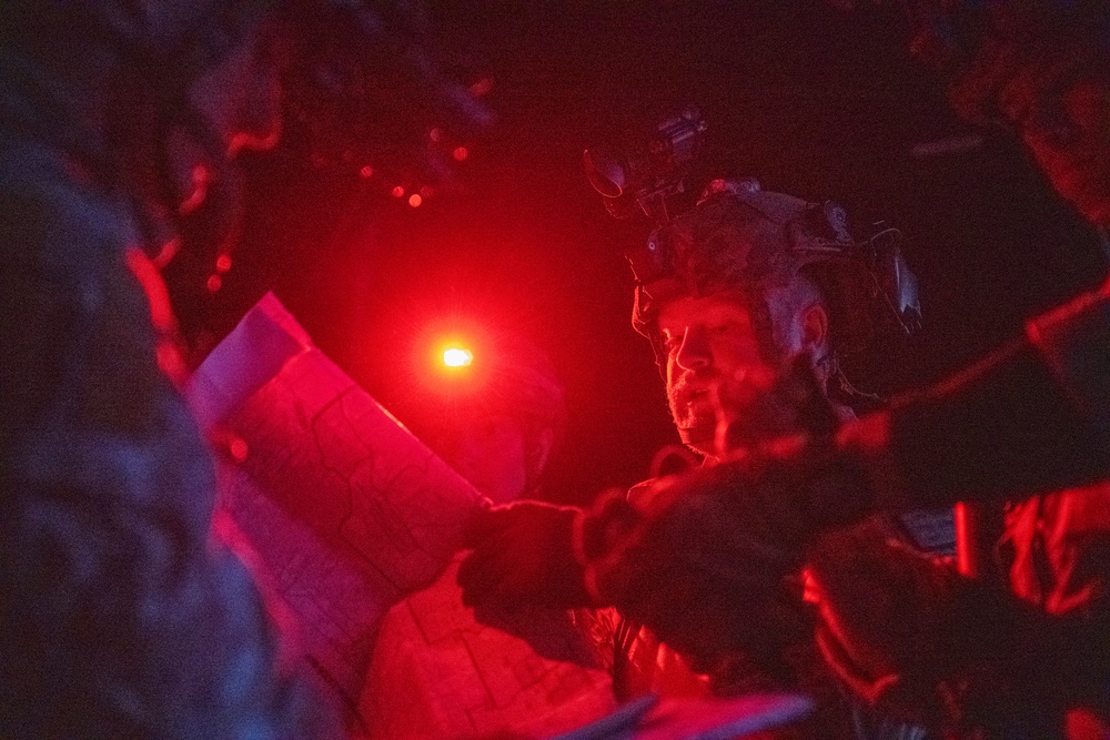 Security Forces endure night ops FTX