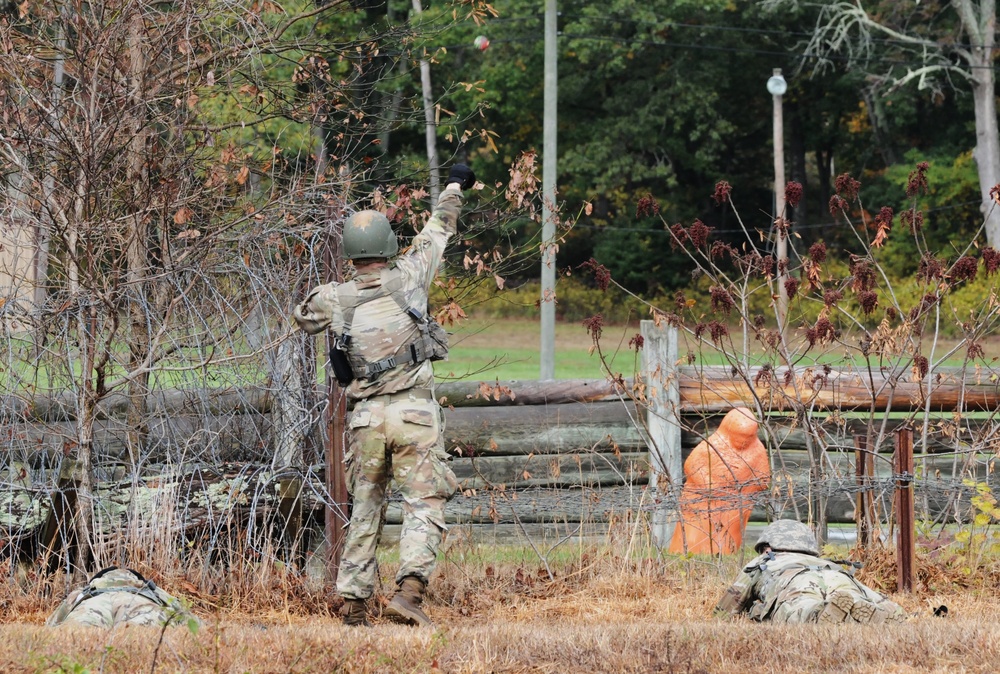 FORT DIX- ROTC 2ND BDE RANGER CHALLENGE (Grenade Event)