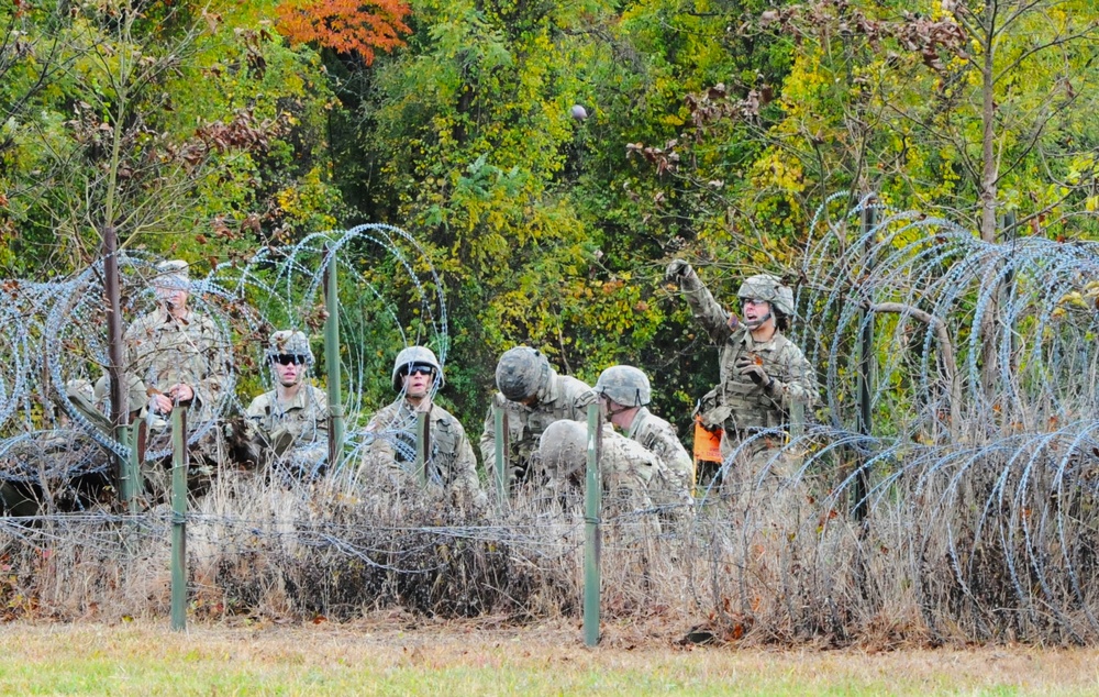 FORT DIX- ROTC 2ND BDE RANGER CHALLENGE (Grenade Event)