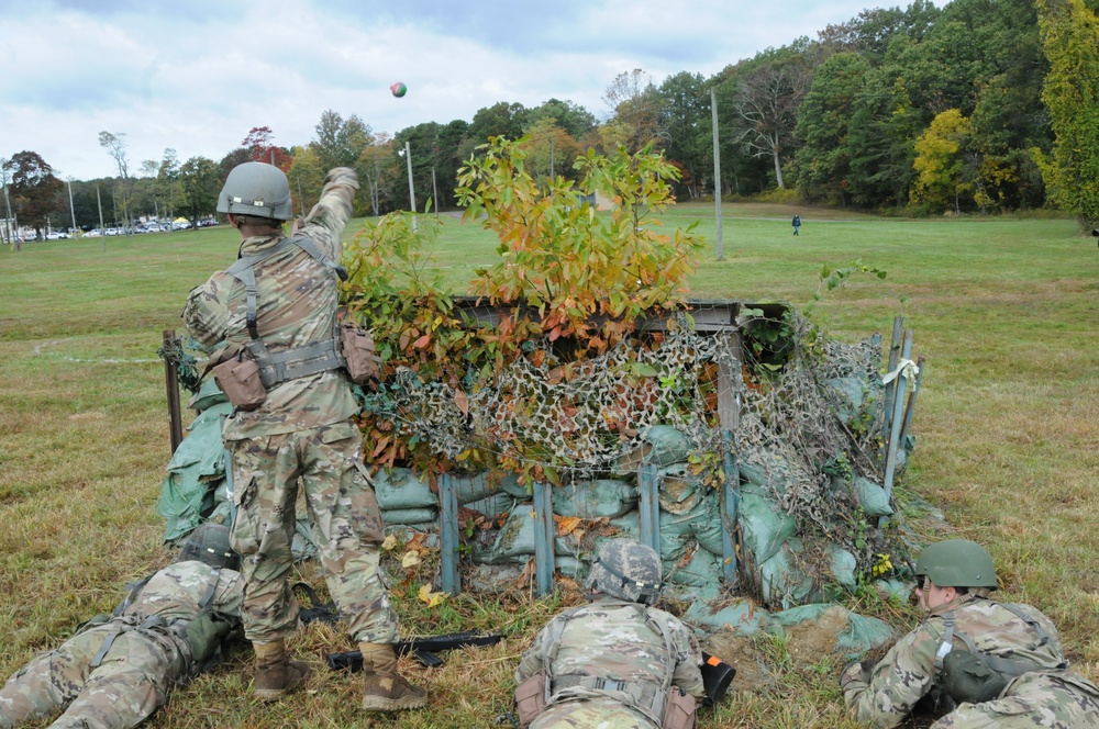 FORT DIX- ROTC 2ND BDE RANGER CHALLENGE (Grenade Event)