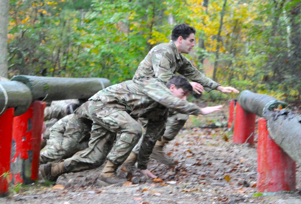 FORT DIX- ROTC 2ND BDE RANGER CHALLENGE (Obstacle Course)