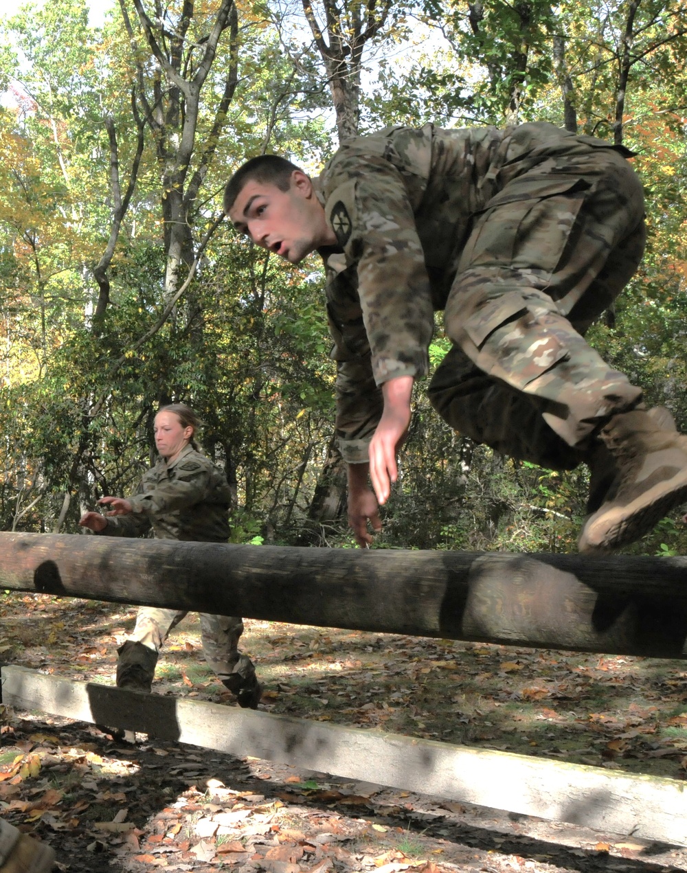 FORT DIX- ROTC 2ND BDE RANGER CHALLENGE (Obstacle Course)