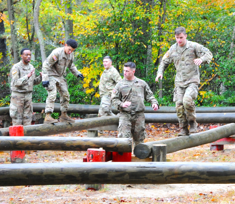 FORT DIX- ROTC 2ND BDE RANGER CHALLENGE (Obstacle Course)