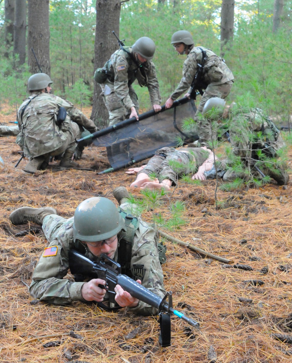 FORT DIX- ROTC 2ND BDE RANGER CHALLENGE (TCCC)