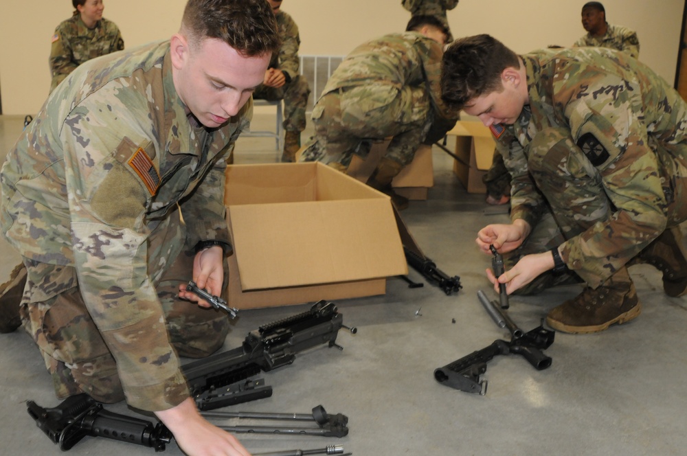 FORT DIX- ROTC 2ND BDE RANGER CHALLENGE (Weapons Assembly)