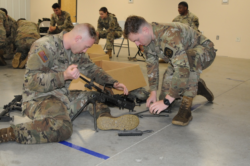 FORT DIX- ROTC 2ND BDE RANGER CHALLENGE (Weapons Assembly)