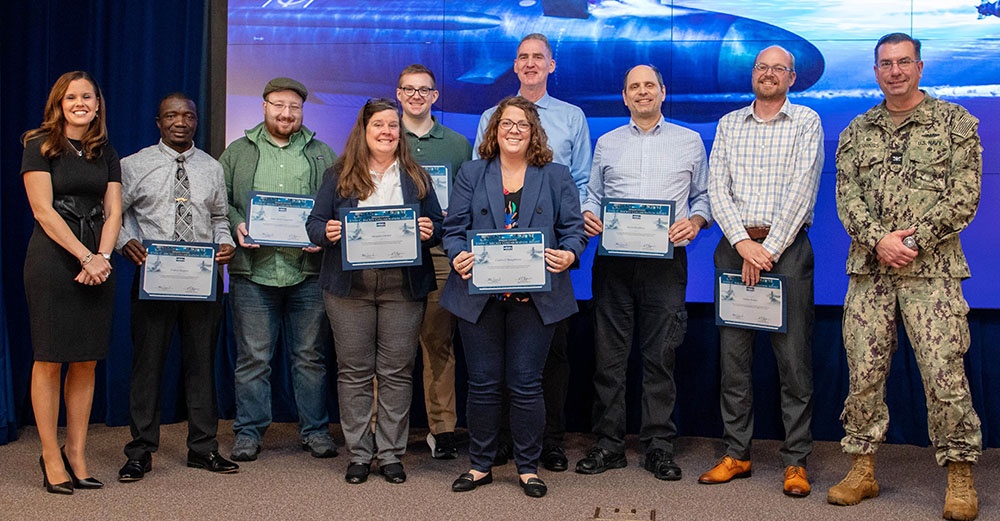 NUWC Division Newport employees receive Warfare Center Awards for exceptional performance