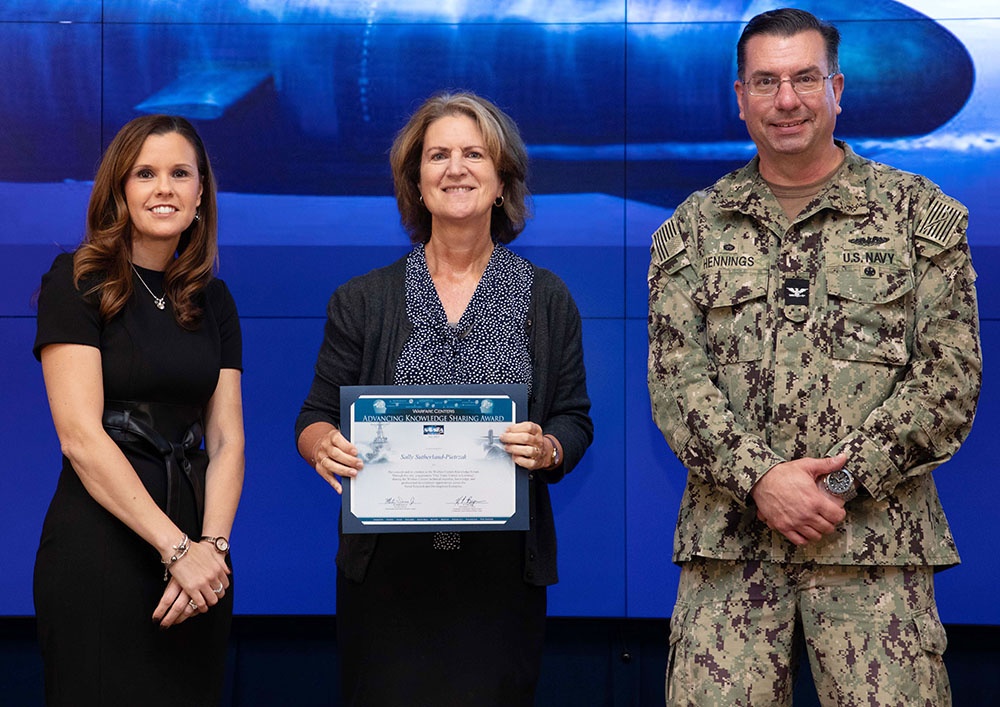NUWC Division Newport employees receive Warfare Center Awards for exceptional performance