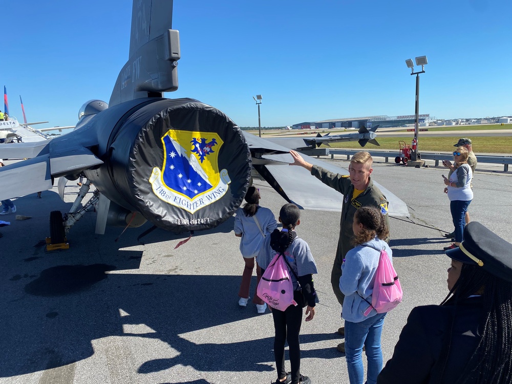 148th Fighter Wing attends Girls Rock Wings Atlanta