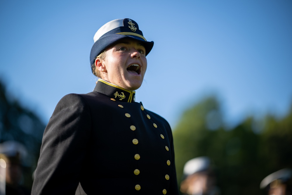 Secretary of the Navy Carlos Del Toro visits USCG Academy