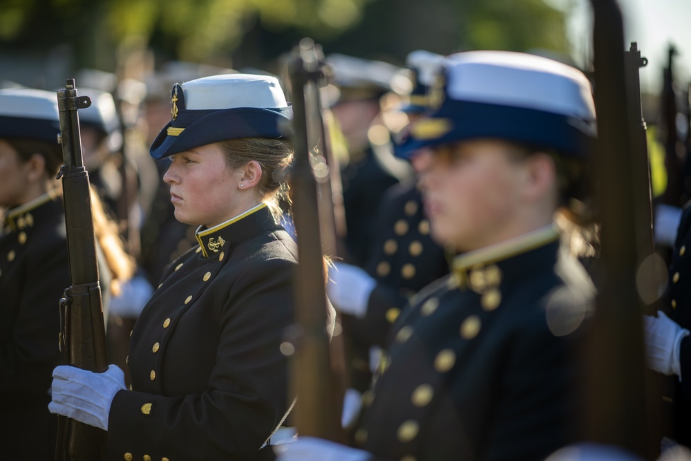 Secretary of the Navy Carlos Del Toro visits USCG Academy