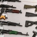 Cache of Seized Weapons