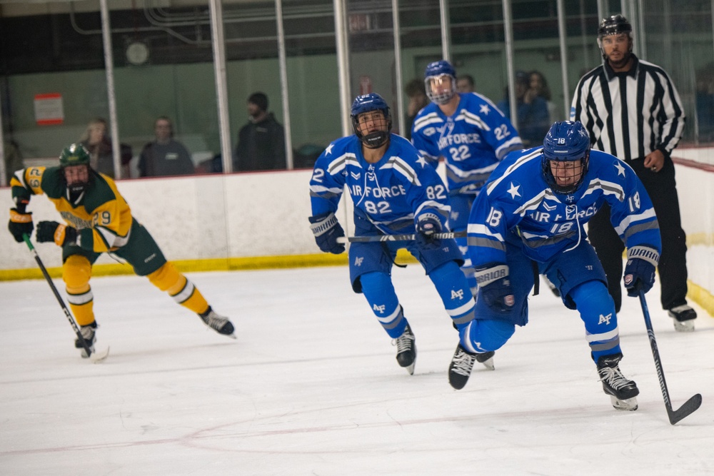 U.S. Air Force Academy Hockey competes in Alaska