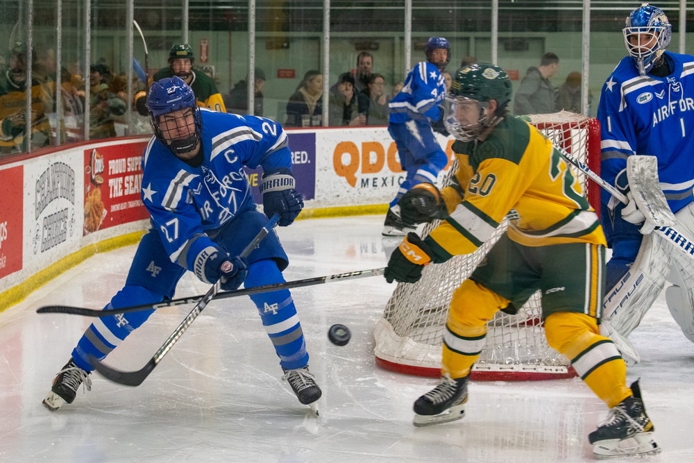 U.S. Air Force Academy Hockey competes in Alaska